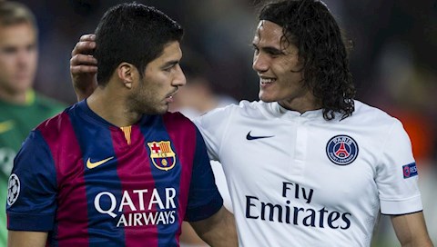 Luis Suarez lên tiếng vụ MU chiêu mộ Edinson Cavani