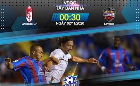 Nhận định bóng đá Granada vs Levante 0h30 ngày 2/11 (La Liga 2020/21)