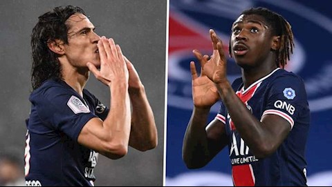 Cựu sao PSG chỉ ra 2 điểm tương đồng giữa Moise Kean và Cavani