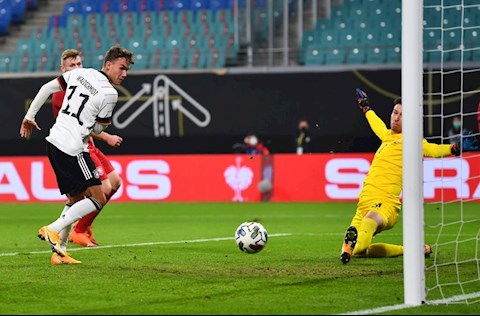 Thắng nhẹ Séc, Đức lần đầu giữ sạch lưới trong năm 2020