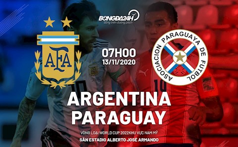 Nhận định Argentina vs Paraguay (7h ngày 13/11): Tiếp tục điệp khúc?