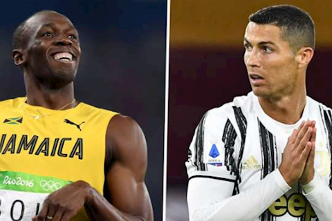 Tia chớp Usain Bolt phát biểu bất ngờ về Cristiano Ronaldo