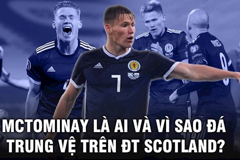 Vì sao Scott McTominay đá trung vệ ở ĐT Scotland?