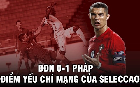 BĐN 0-1 Pháp: Điểm yếu chí mạng của Seleccao