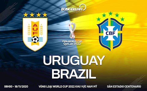 Hạ đẹp chủ nhà Uruguay, Brazil duy trì thành tích toàn thắng ở vòng loại World Cup 2022