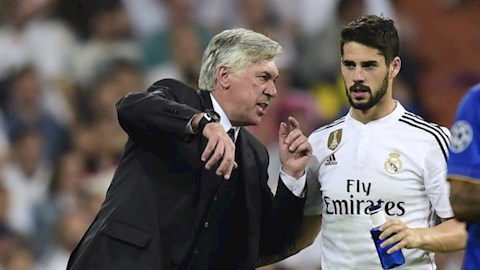 HLV Carlo Ancelotti lên tiếng về khả năng tái hợp với Isco