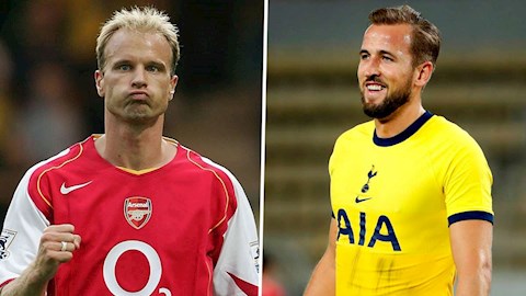 Huyền thoại Arsenal: “Kane là Bergkamp mới, sẽ phá kỷ lục của Henry”