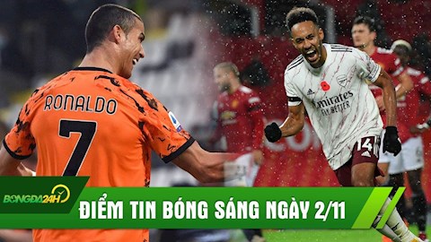 ĐIỂM TIN SÁNG 2/11: Pogba mắc lỗi, MU dâng 3 điểm cho Arsenal; Ronaldo giải cứu Juve ngày trở lại