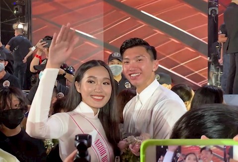 Văn Hậu tiết lộ điều bất ngờ về bạn gái top 10 Hoa hậu Việt Nam