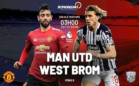 Nhận định MU vs West Brom (3h00 ngày 22/11): Lần đầu ở Old Trafford