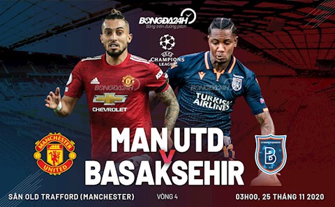 Nhận định MU vs Basaksehir (3h00 ngày 25/11): Có thù phải trả