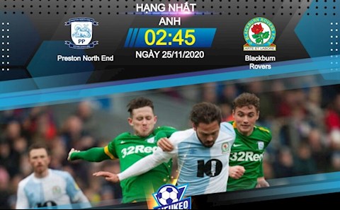 Nhận định bóng đá Preston vs Blackburn 2h45 ngày 25/11 (Hạng Nhất Anh 2020/21)
