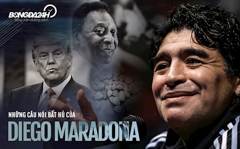 Những câu nói bất hủ của Diego Maradona: Pele, ma túy và tổng thống Mỹ