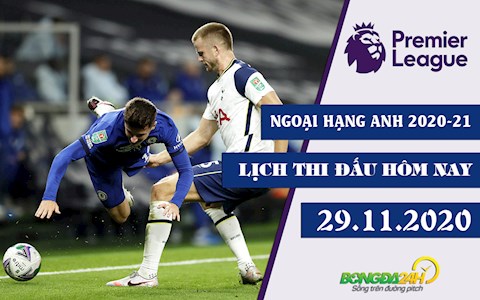 Lịch thi đấu Ngoại hạng Anh hôm nay 29/11 : Thành London rực lửa!