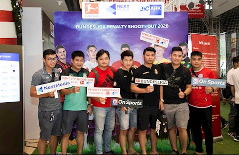 Không khí sôi động tại cuộc thi Bundesliga Penalty Shoot-out do Next Media và AHK tổ chức