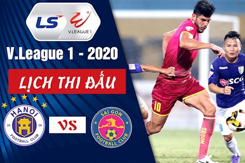 Lịch thi đấu Hà Nội vs Sài Gòn hôm nay 4/11 (V.League 2020)