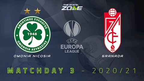 Nhận định bóng đá Omonia Nicosia vs Granada 0h55 ngày 6/11 (Europa League 2020/21)