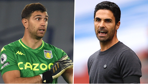 Arteta có hối hận với quyết định bán Emiliano Martinez?