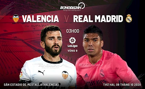 Nhận định bóng đá Valencia vs Real Madrid 3h00 ngày 9/11 (La Liga 2020/21)