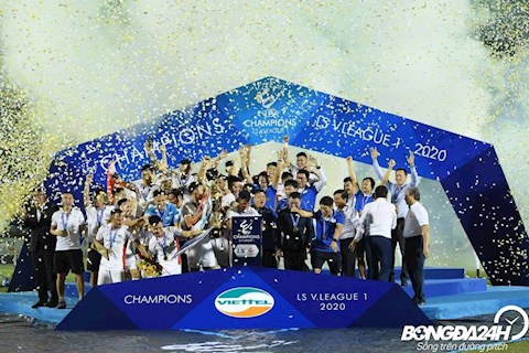 Viettel vô địch V-League 2020: Khi thành công đến từ sức mạnh tập thể