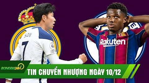TIN CHUYỂN NHƯỢNG 10/12: Real vung tiền tấn mua Sonaldo; Man City tranh Messi mới