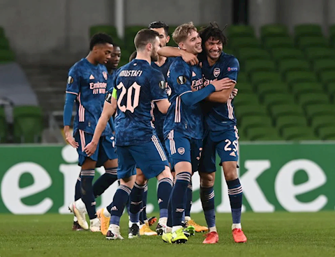 Những con số không thể bỏ qua sau trận Dundalk 2-4 Arsenal