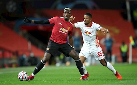 MU thua Leipzig vì Paul Pogba