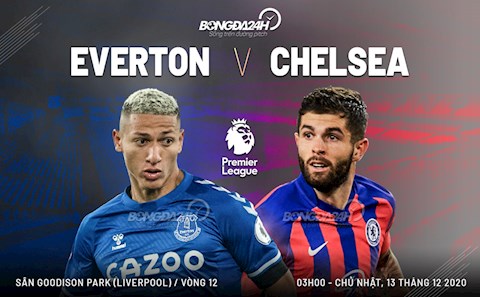 Nhận định Everton vs Chelsea (03h00 ngày 13/12): Khác biệt ở chiều sâu