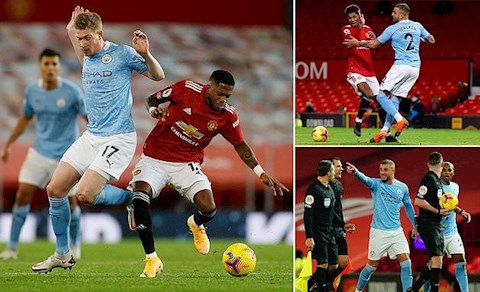 5 điểm nhấn trong trận derby MU vs Man City không như kỳ vọng