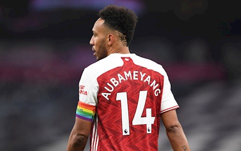 Arsenal phải tìm cách khơi lại nguồn cảm hứng của Aubameyang