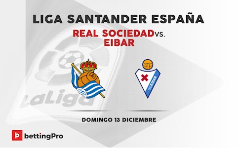 Nhận định bóng đá Sociedad vs Eibar 20h00 ngày 13/12 (La Liga 2020/21)