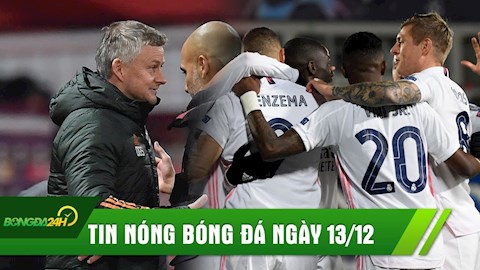 TIN NÓNG BÓNG ĐÁ 13/12: Real hạ đẹp gã hàng xóm; Man United cầm chân Man City trong trận cầu tẻ nhạt