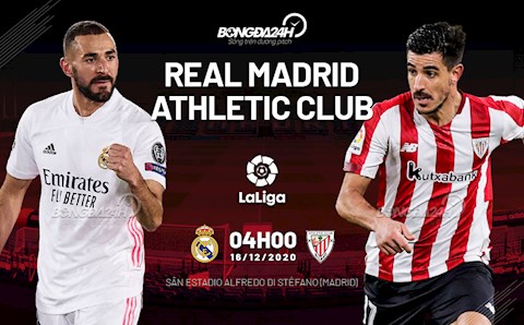 Nhận định bóng đá Real Madrid vs Bilbao 4h00 ngày 16/12 (La Liga 2020/21)