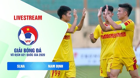 Chơi thiếu người, U21 SLNA vẫn vượt qua U21 Nam Định để vào chung kết U21 quốc gia 2020