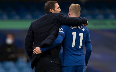 HLV Frank Lampard nói gì về phong độ tệ hại của Timo Werner?