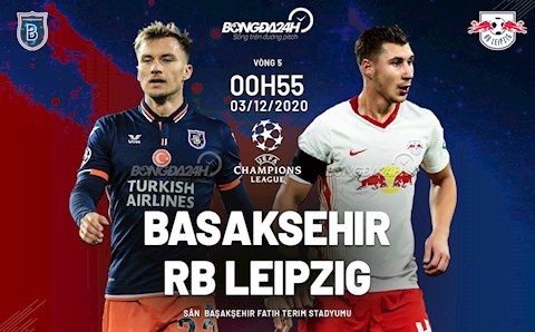 Nhận định bóng đá Basaksehir vs Leipzig 0h55 ngày 3/12 (Champions League 2020/21)