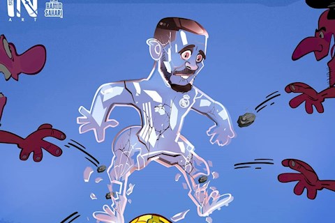 Biếm họa: Có một Eden Hazard bằng pha lê ở Madrid