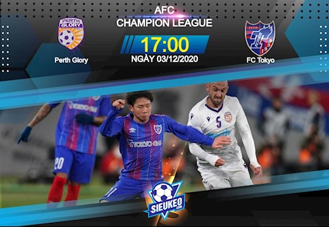 Nhận định bóng đá Perth Glory vs Tokyo 17h00 ngày 3/12 (AFC Champions League 2020)