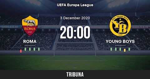 Nhận định bóng đá Roma vs Young Boys 3h00 ngày 4/12 (Europa League 2020/21)