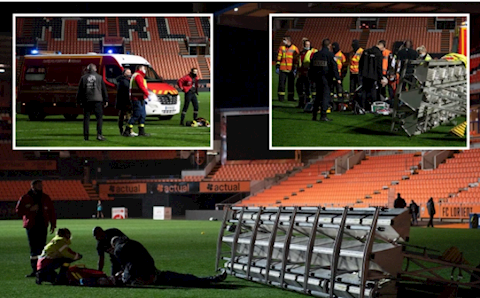 1 người thiệt mạng ở trận Lorient 0-3 Rennes