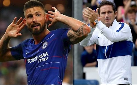 HLV Frank Lampard lên tiếng về tương lai Olivier Giroud