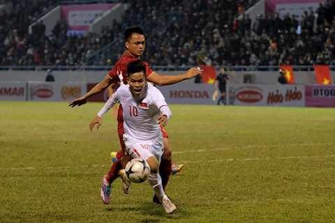 Số 10 của U22 Việt Nam cảm ơn đồng đội sau trận đấu hay trước các đàn anh ĐTQG