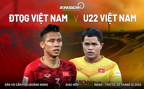 Nhận định ĐT Việt Nam vs U22 Việt Nam (18h00 ngày 23/12): Đá thử, kết quả thật