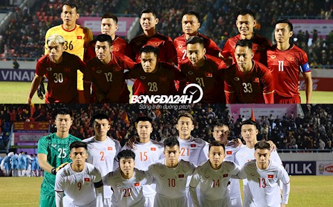 Lịch thi đấu ĐTQG Việt Nam vs ĐT U22 Việt Nam chiều nay 27/12