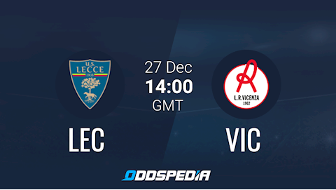 Nhận định bóng đá Lecce vs Vicenza 21h00 ngày 27/12 (Hạng 2 Italia 2020/21)