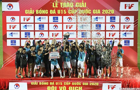 U15 PVF vô địch giải U15 Cúp quốc gia 2020: Chiếc cúp thứ tư!