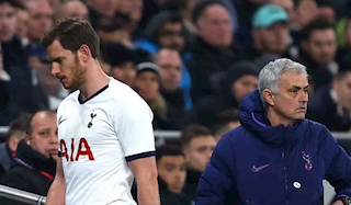 Mourinho xác định người thay thế cho Vertonghen
