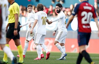 Real Madrid ngược dòng trước Osasuna: Isco giúp Kền kền giải sầu