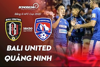 Bali 4-1 Quảng Ninh: Mất người từ quá sớm, Quảng Ninh thất bại ở AFC Cup 2020