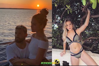 Ngắm nhìn cô bồ non tơ đẹp tựa thiên thần của Sergio Aguero